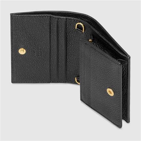 gucci zumi card case|gucci card case women.